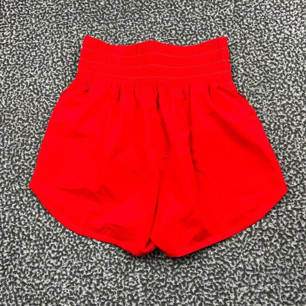 Nike Georgia Bulldogs Dri-FIT Running Shorts Women Medium Red New M